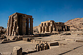 Der Tempel von Ramses II (Das Ramesseum),UNESCO-Welterbe,Theben,Luxor,Ägypten,Nordafrika,Afrika