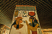 Tomb of Nefertari, Valley of the Queens, UNESCO World Heritage Site, Thebes, Egypt, North Africa, Africa