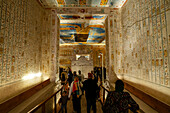 Ramses IV tomb, Valley of the Kings, UNESCO World Heritage Site, Thebes, Luxor, Egypt, North Africa, Africa