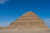 Stepped Pyramid of Djoser, the first pyramid, complex of Saqqara, UNESCO World Heritage Site, Egypt, North Africa, Africa