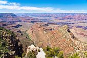 Grand Canyon,Grandview Point,Grand-Canyon-Nationalpark,UNESCO-Weltnaturerbe,Arizona,Vereinigte Staaten von Amerika,Nordamerika