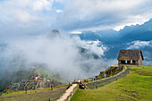 Das Haus des Wächters,Machu Picchu,UNESCO-Welterbestätte,Heiliges Tal,Peru,Südamerika