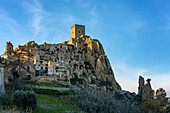 Craco ghost town abandoned by the population in the south of Italy, Basilicata, Italy, Europe