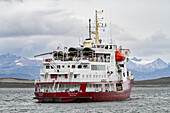 Expedition ship Polar Star operating from Ushuaia, Argentina to the Antarctic Peninsula in Antarctica, Southern Ocean, Polar Regions