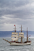 Expedition ship Europa operating from Ushuaia, Argentina to the Antarctic Peninsula in Antarctica, Southern Ocean, Polar Regions