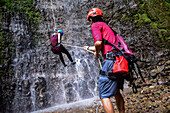 Canyoning und Abseilen am Wasserfall mit Pure Trek in La Fortuna,Costa Rica