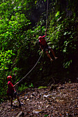 Canyoning und Abseilen am Wasserfall mit Pure Trek in La Fortuna,Costa Rica