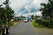 Ländliche Straße in Costa Rica