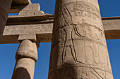 Der Tempel von Ramses II (Ramesseum),Luxor,Ägypten.