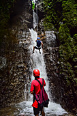 Canyoning and waterfall rappelling experience with Pure Trek in La Fortuna, Costa Rica