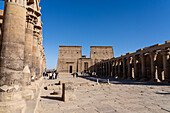 Tempel von Philae,Assuan,Ägypten.