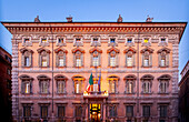 Rome, Italy, July 22 2017, Palazzo Madama in Rome, Italy, home of the Italian Senate.