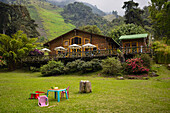 Hotel and Restaurant Iguaima in Combeima Canyon, Ibague, Colombia