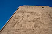 Habu-Tempel,Tempel von Ramses III.,Luxor,Ägypten.