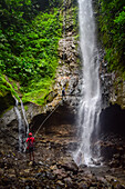 Canyoning and waterfall rappelling experience with Pure Trek in La Fortuna, Costa Rica