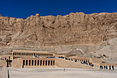 Totentempel der Hatschepsut in Deir al-Bahri,Ägypten.