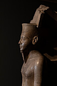 Statue of the god Amoun, from Karnak, Luxor Museum, Luxor, Egypt.