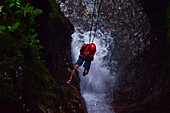 Canyoning and waterfall rappelling experience with Pure Trek in La Fortuna, Costa Rica