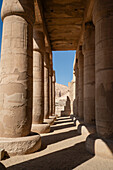 The Temple of Ramesses II (The Ramesseum), Luxor, Egypt.