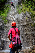 Canyoning and waterfall rappelling experience with Pure Trek in La Fortuna, Costa Rica