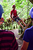 Canyoning und Abseilen von Wasserfällen mit Pure Trek in La Fortuna,Costa Rica