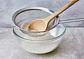 Hafercreme abseihen