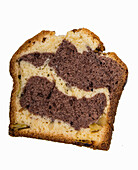 Marble cake slice