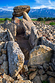 Sorgiñaren Txabola, Chabola de La Hechicera dolmen neolithic, Elvillar, Alava, araba Basque Country, Euskadi Spain.