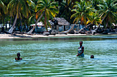 Waterfront beach in Île-à-Vache, Sud Province, Haiti