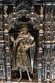 Detail of the Silver Altar in the Treasury Room in the Duomo Museum in Florence, Italy. Circa 1367-1483 A.D.