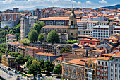 Basilica of Saint Mary of Portugalete church, Bilbao province, Basque Country, Euskadi, Spain.