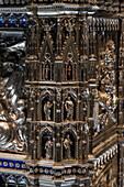 Detail of the Silver Altar in the Treasury Room in the Duomo Museum in Florence, Italy. Circa 1367-1483 A.D.