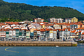 Old town and fishing port of Lekeitio in the province of Biscay Basque Country Northern Spain Euskadi Euskalerria