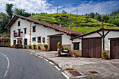 Picturesque village of Ziortza Bolivar (Bolibar) or Puebla de Bolivar (Puebla de Bolibar), Simon Bolivar birthplace in province of Vizcaya (Bizkaia), Basque Country, Euskadi, Spain.