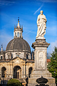 San Ignacio de Loyola, founder of the Jesuit Company, Shrine and Basilica of Loyola, between the towns of Azpeitia and Azcoitia, Spain.