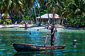 Waterfront beach in Île-à-Vache, Sud Province, Haiti