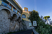 The Hotel San Michele, a luxury 4-star hotel in Anacapri on the island of Capri, Italy.