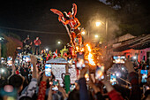 Burning of the Devil Festival - La Quema del Diablo - in Antigua, Guatemala