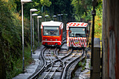 Funicular de Artxanda cable car, Bilbao, Biscay, Basque Country, Euskadi, Euskal Herria, Spain