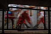 Artists prepare to take to the road in the parade of choreographic collectives in the Canto a la Tierra, part of the Carnival of Blacks and Whites in Pasto, Nariño, Colombia, on January 3, 2025.