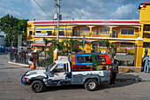 Tap tap taxi, Port au Prince, Haiti