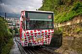 Funicular de Artxanda cable car, Bilbao, Biscay, Basque Country, Euskadi, Euskal Herria, Spain