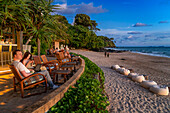 Beach club of the luxury hotel Pimalai Resort, Kantiang Beach, Ko Lanta or Koh Lanta island, Krabi, Thailand, Asia