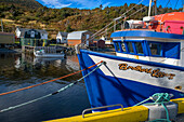 Woody Point harbour lobster fishing village in Gros Morne, Newfoundland, Canada