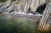 Flysch de Zumaia flysch, sedimentary rock formations, Basque Coast Geopark, Zumaia, Gipuzkoa, Basque Country, Spain