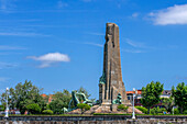 Evaristo de Churruca monument or Evaristo Txurrukari monumentua in Getxo, Bilbao province, Basque Country, Euskadi, Spain.