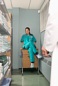 Nurse Flirting with Doctor