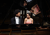 Porträt von Pianisten