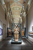 Gallery of Sarcophagi, Museo Egizio (Egyptian Museum), Turin, Piedmont, Italy