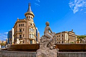 Rambla Nova, Tarragona, Katalonien, Spanien